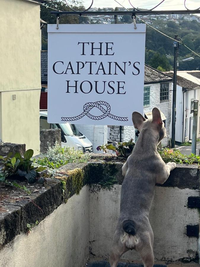 The Captain'S House Looe Bagian luar foto